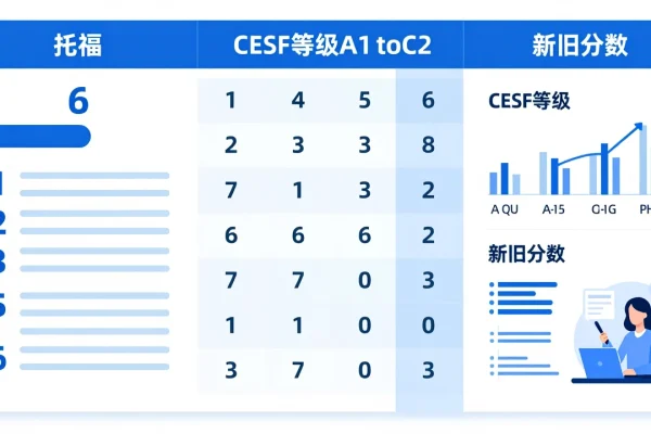 2026年托福考试评分体系详解：1-6分制与CEFR等级对照说明