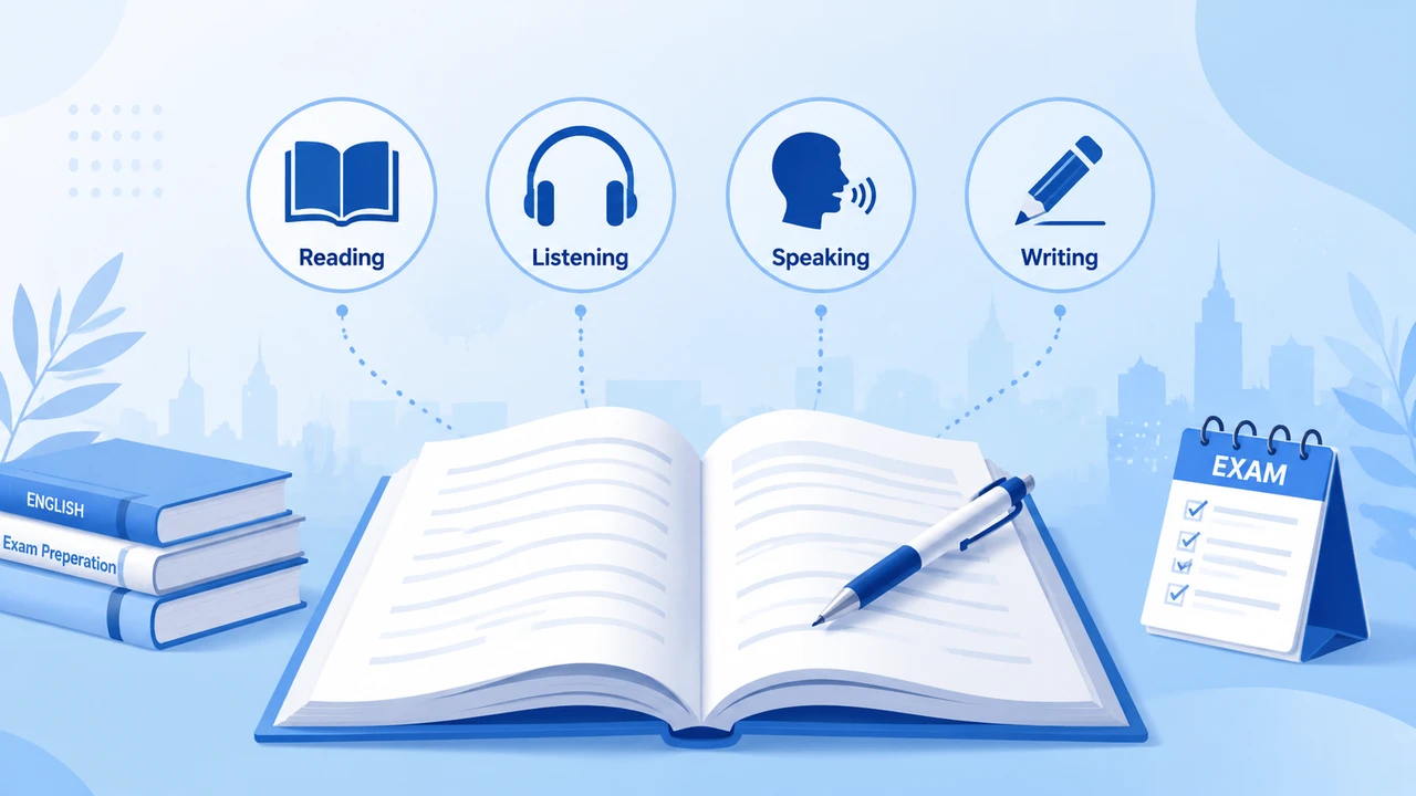 托福考试(TOEFL iBT)各科目题型与考试时间安排 1 托福考试四个科目图标